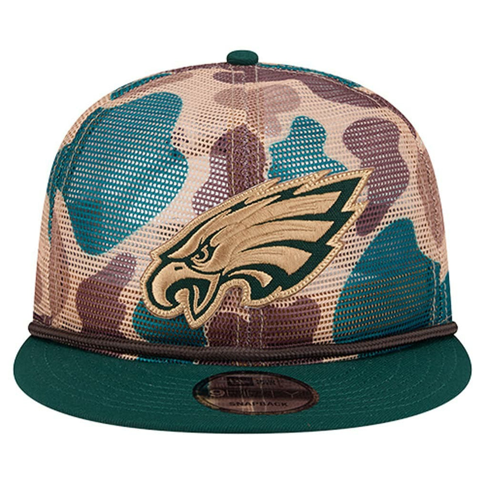 Duck Camo 9FIFTY Snapback Hat - Philadelphia Eagles Hats