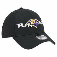 Overlap Logo 39THIRTY Stretch Fit Hat - Baltimore Ravens Hats