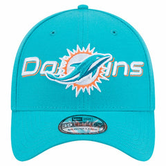 Overlap Logo 39THIRTY Stretch Fit Hat - Miami Dolphins Hats
