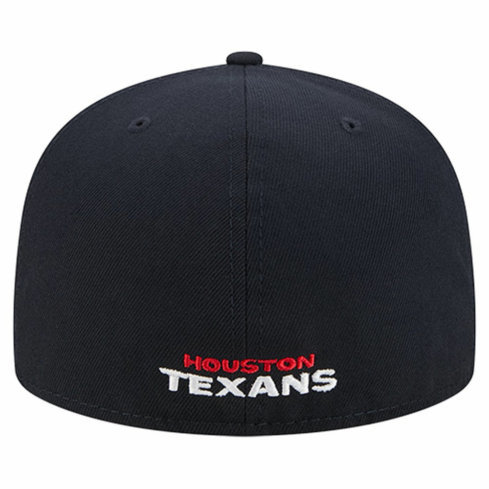 Overlap Wordmark 59FIFTY Fitted Hat - Houston Texans Hats