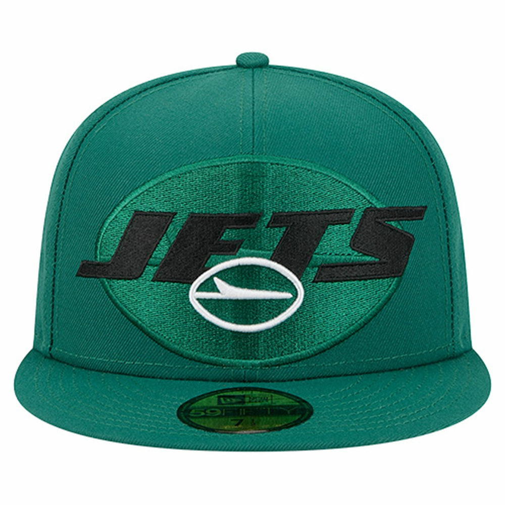 Overlap Wordmark 59FIFTY Fitted Hat - New York Jets Hats