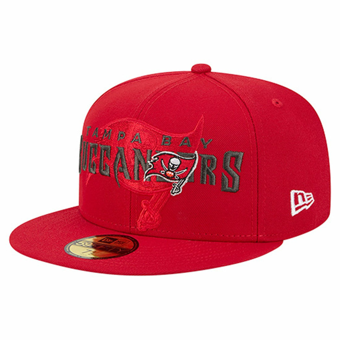 Overlap Wordmark 59FIFTY Fitted Hat - Tampa Bay Buccaneers Hats