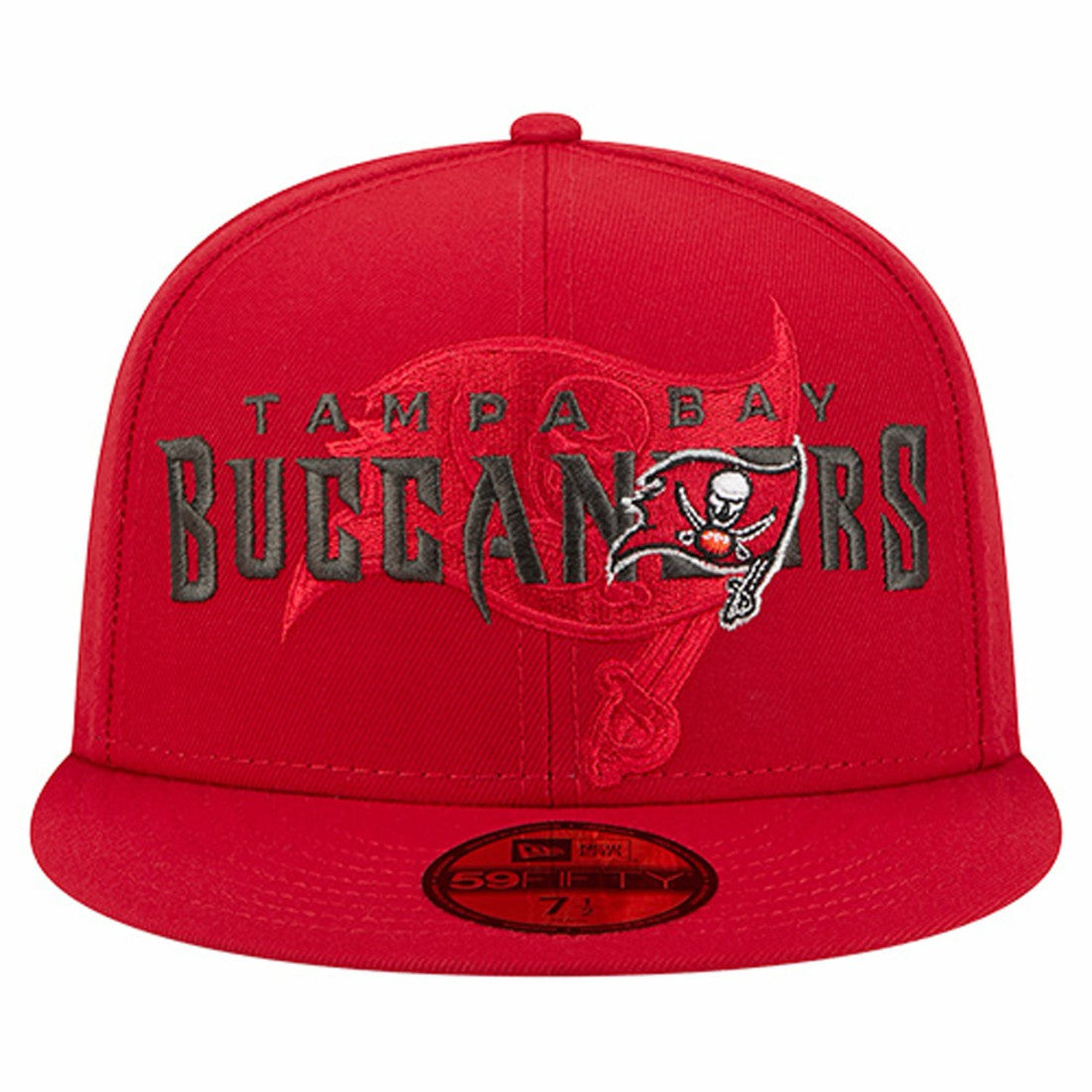 Overlap Wordmark 59FIFTY Fitted Hat - Tampa Bay Buccaneers Hats
