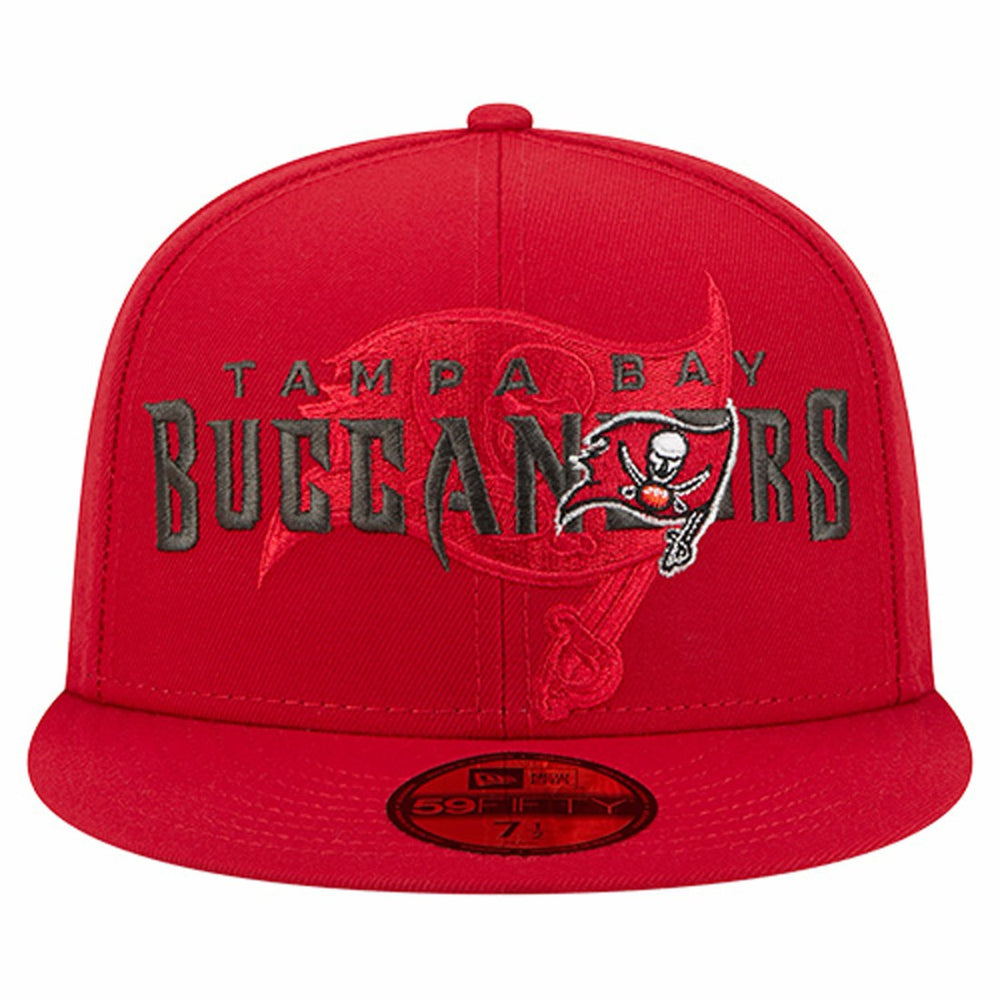 Overlap Wordmark 59FIFTY Fitted Hat - Tampa Bay Buccaneers Hats