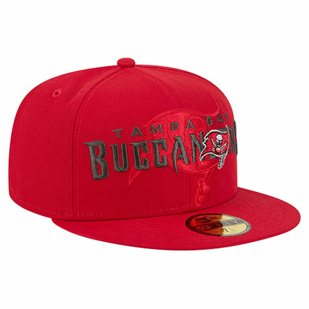 Overlap Wordmark 59FIFTY Fitted Hat - Tampa Bay Buccaneers Hats