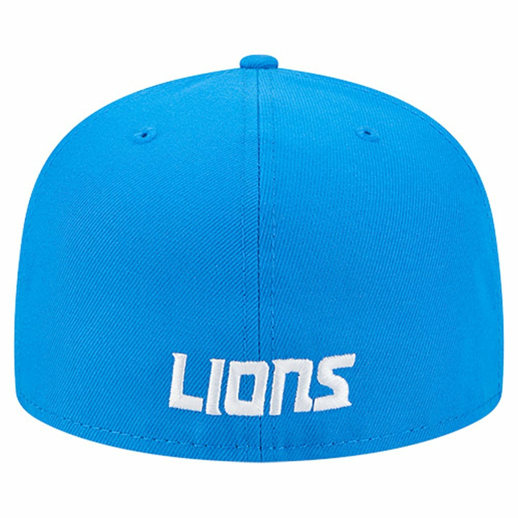 Overlap Wordmark 59FIFTY Fitted Hat - Detroit Lions Hats