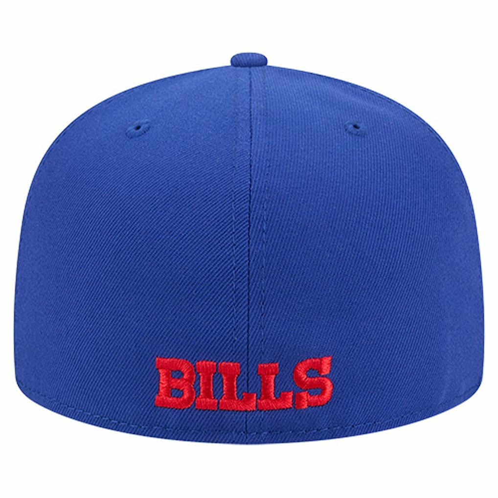 Overlap Wordmark 59FIFTY Fitted Hat - Buffalo Bills Hats