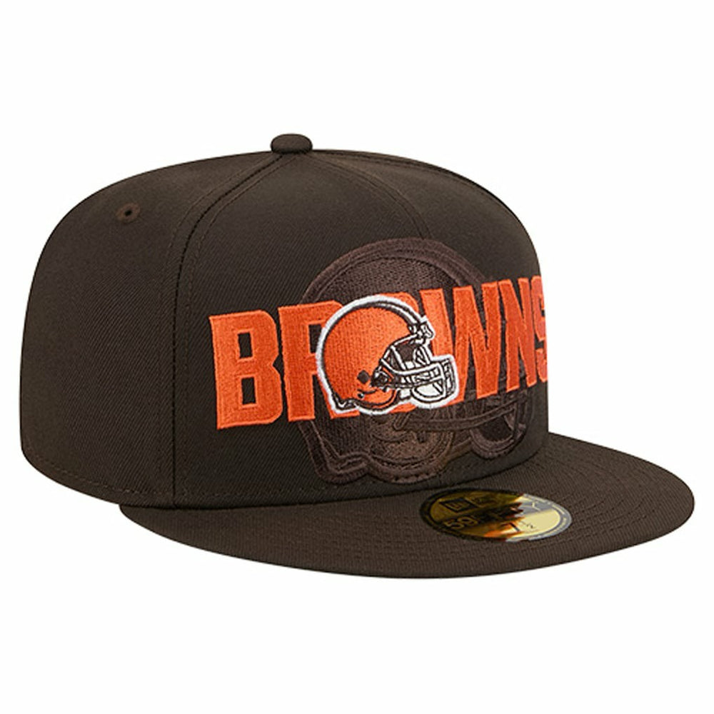 Overlap Wordmark 59FIFTY Fitted Hat - Cleveland Browns Hats