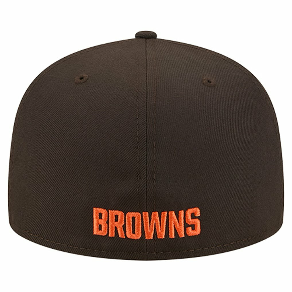 Overlap Wordmark 59FIFTY Fitted Hat - Cleveland Browns Hats