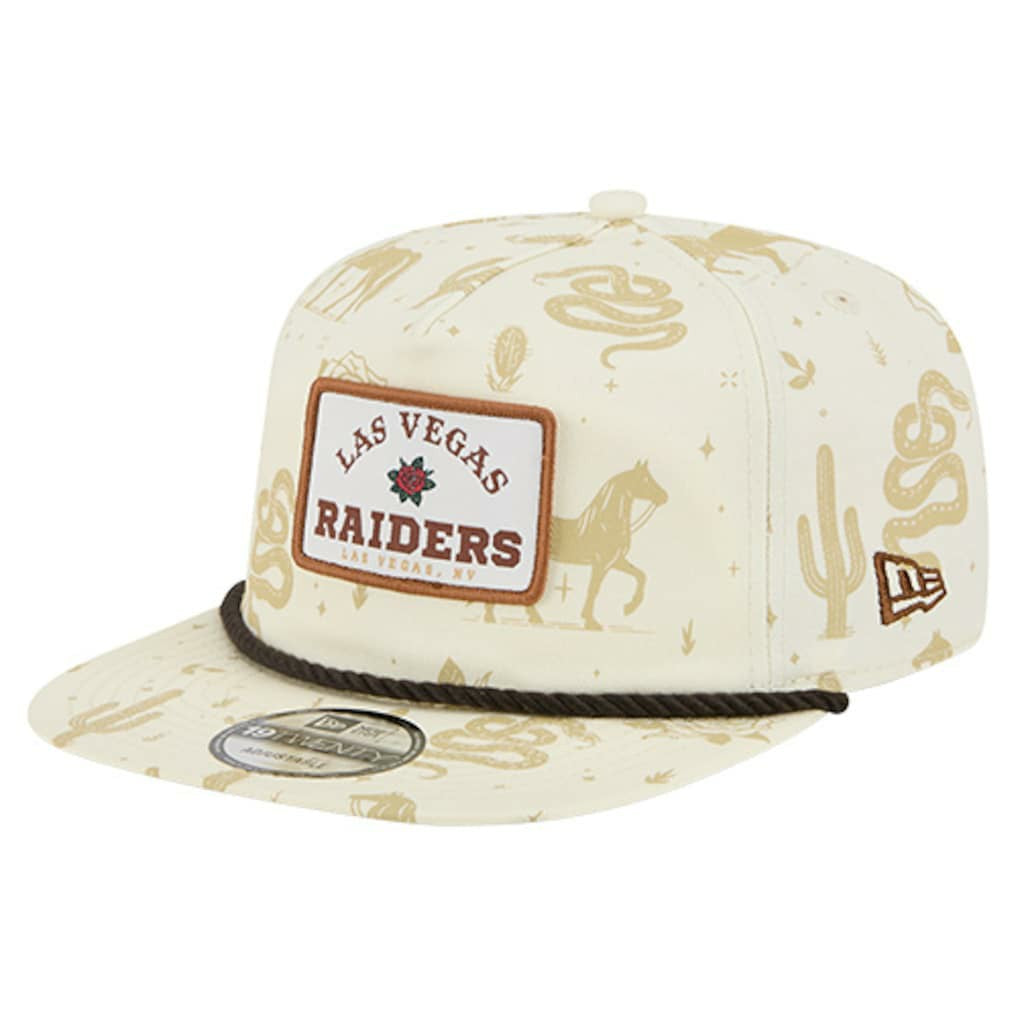 Desert Rose 19TWENTY Adjustable Hat - Las Vegas Raiders Hats