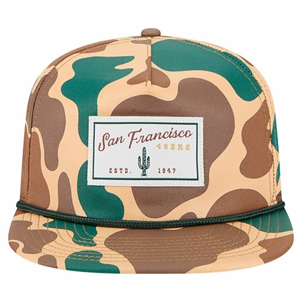 Duck Rope 19TWENTY Snapback Hat - San Francisco 49ers Hats