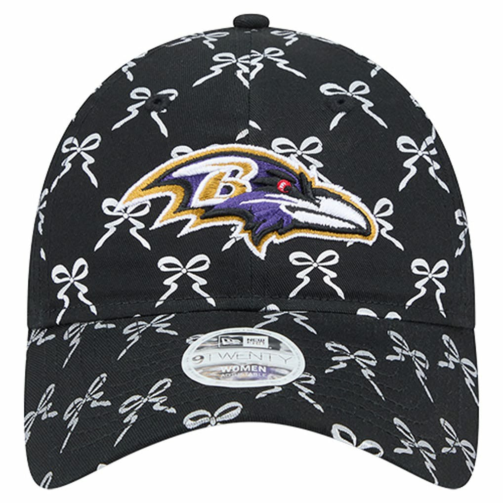 Women's Ribbon 9TWENTY Adjustable Hat - Baltimore Ravens Hats