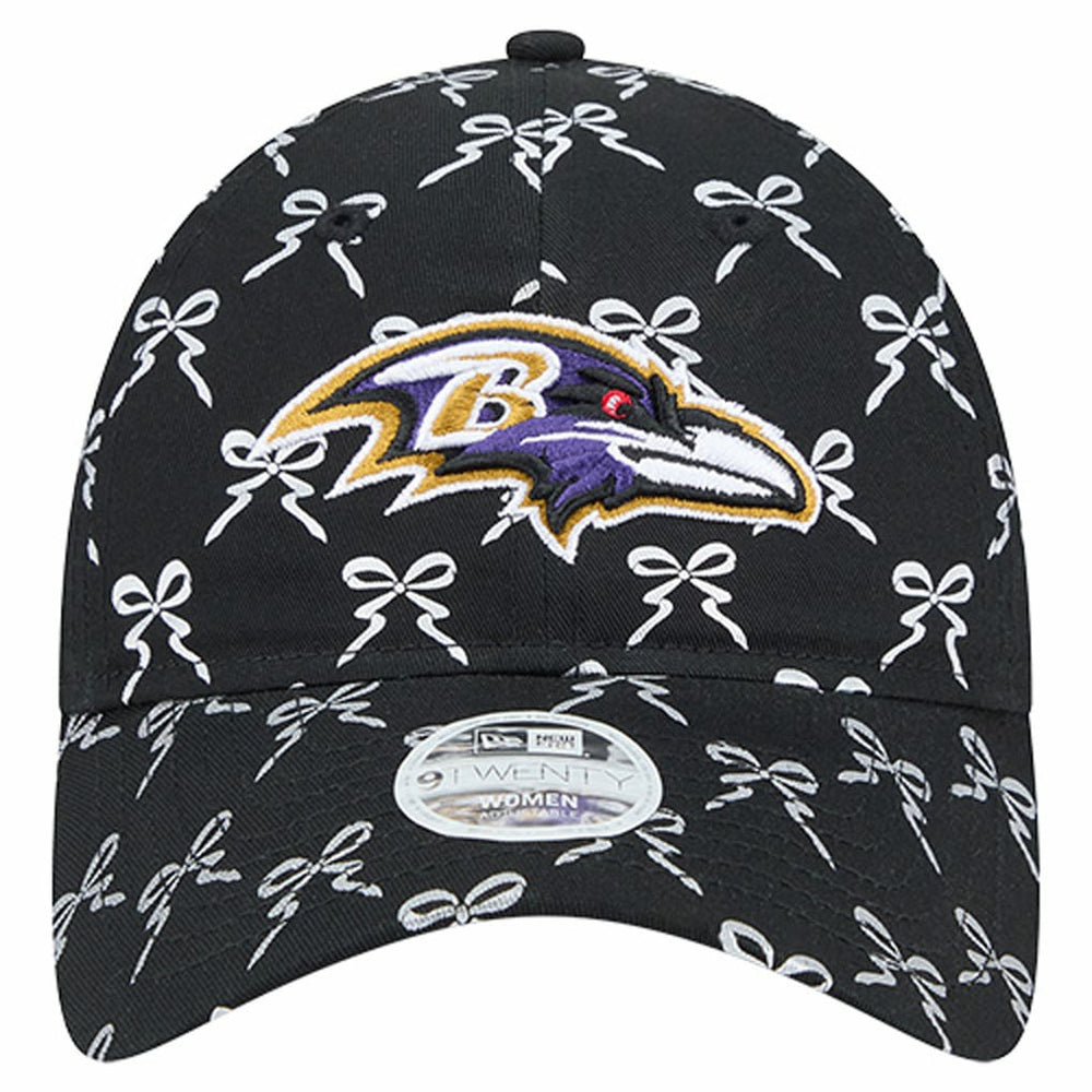 Women's Ribbon 9TWENTY Adjustable Hat - Baltimore Ravens Hats