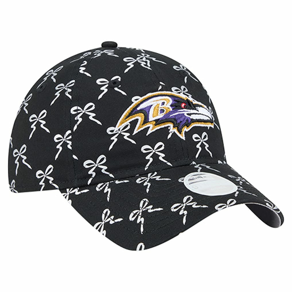 Women's Ribbon 9TWENTY Adjustable Hat - Baltimore Ravens Hats
