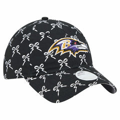 Women's Ribbon 9TWENTY Adjustable Hat - Baltimore Ravens Hats