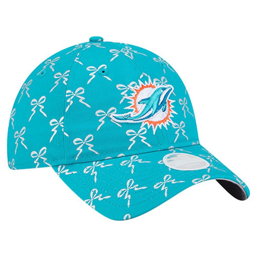 Women's Ribbon 9TWENTY Adjustable Hat - Miami Dolphins Hats