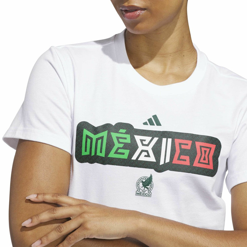 Mexico National Team Women's Jersey Hook T-Shirt