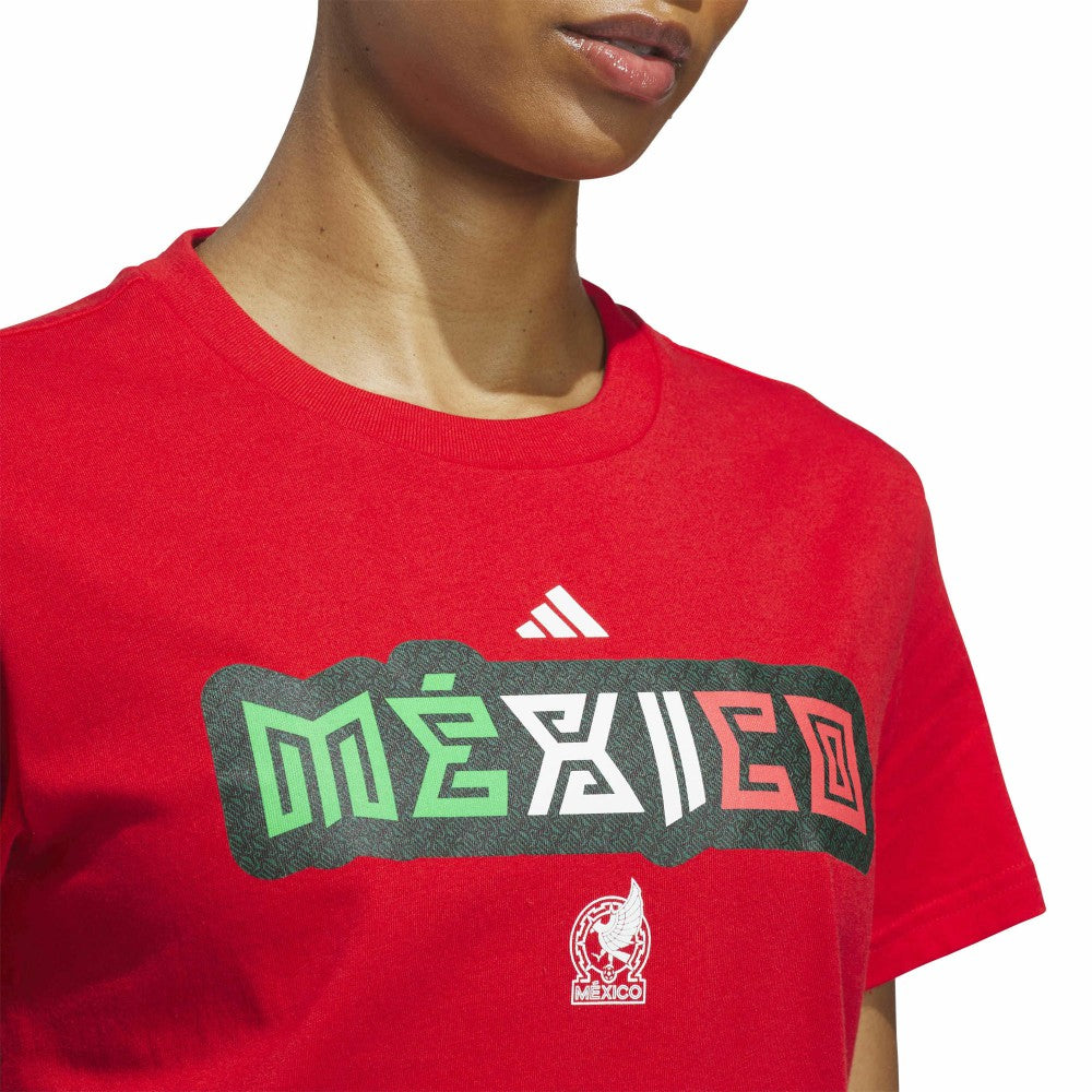 Mexico National Team Women's Jersey Hook T-Shirt