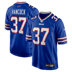 Jordan Hancock  Team Game Jersey - Buffalo Bills Jerseys