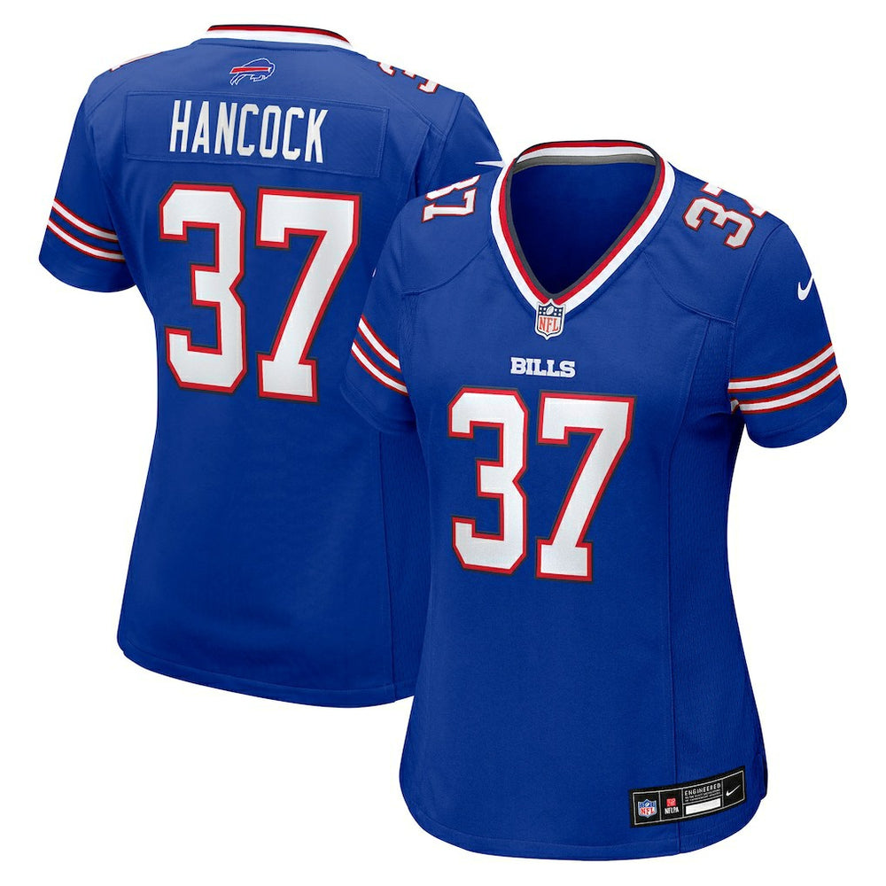 Jordan Hancock  Women's Team Game Jersey - Buffalo Bills Jerseys