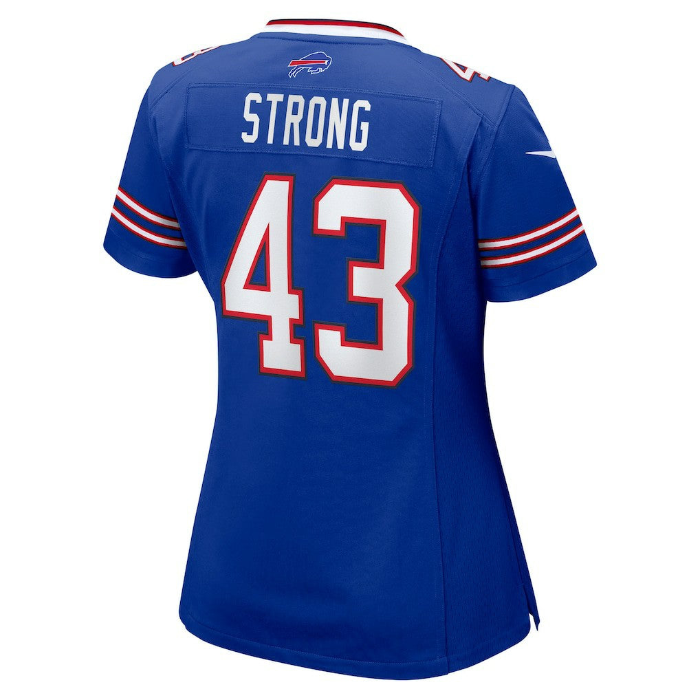 Dorian Strong  Women's Team Game Jersey - Buffalo Bills Jerseys