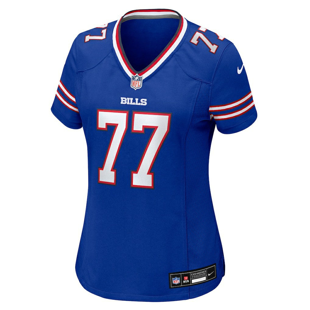 Chase Lundt  Women's Team Game Jersey - Buffalo Bills Jerseys