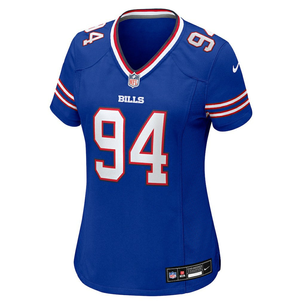 Landon Jackson  Women's Team Game Jersey - Buffalo Bills Jerseys