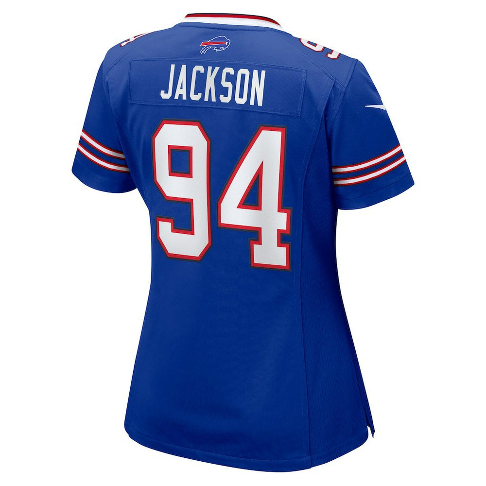 Landon Jackson  Women's Team Game Jersey - Buffalo Bills Jerseys