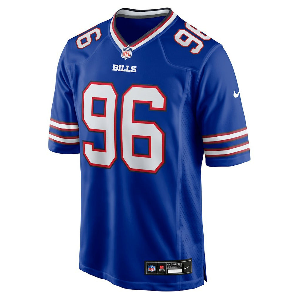Deone Walker  Team Game Jersey - Buffalo Bills Jerseys