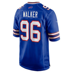 Deone Walker  Team Game Jersey - Buffalo Bills Jerseys