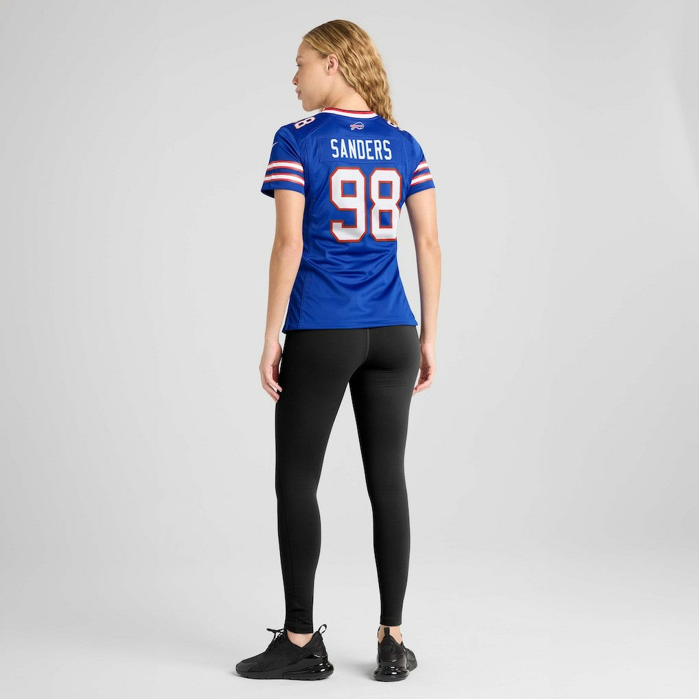 T.J. Sanders  Women's Team Game Jersey - Buffalo Bills Jerseys