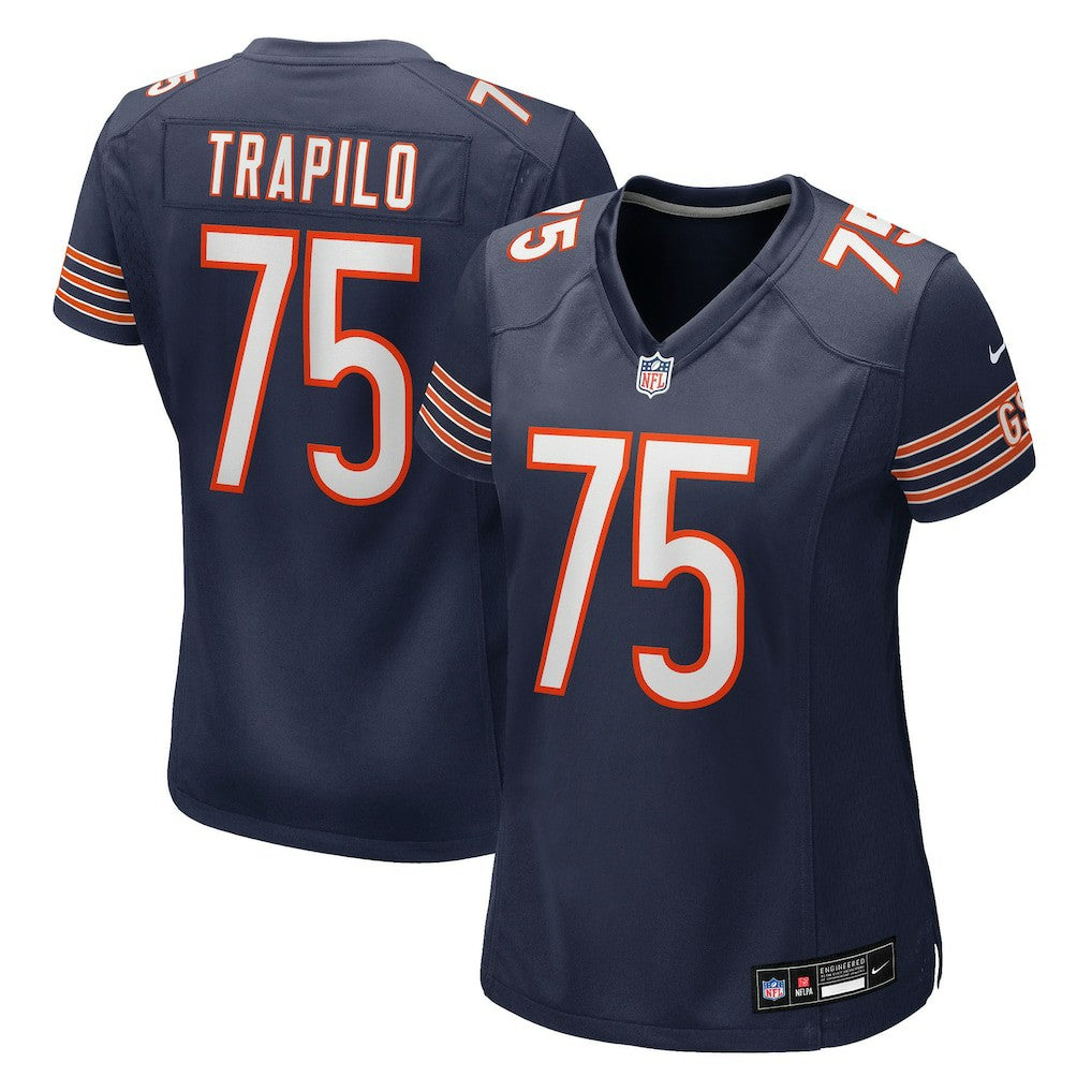 Ozzy Trapilo  Women's Team Game Jersey - Chicago Bears Jerseys
