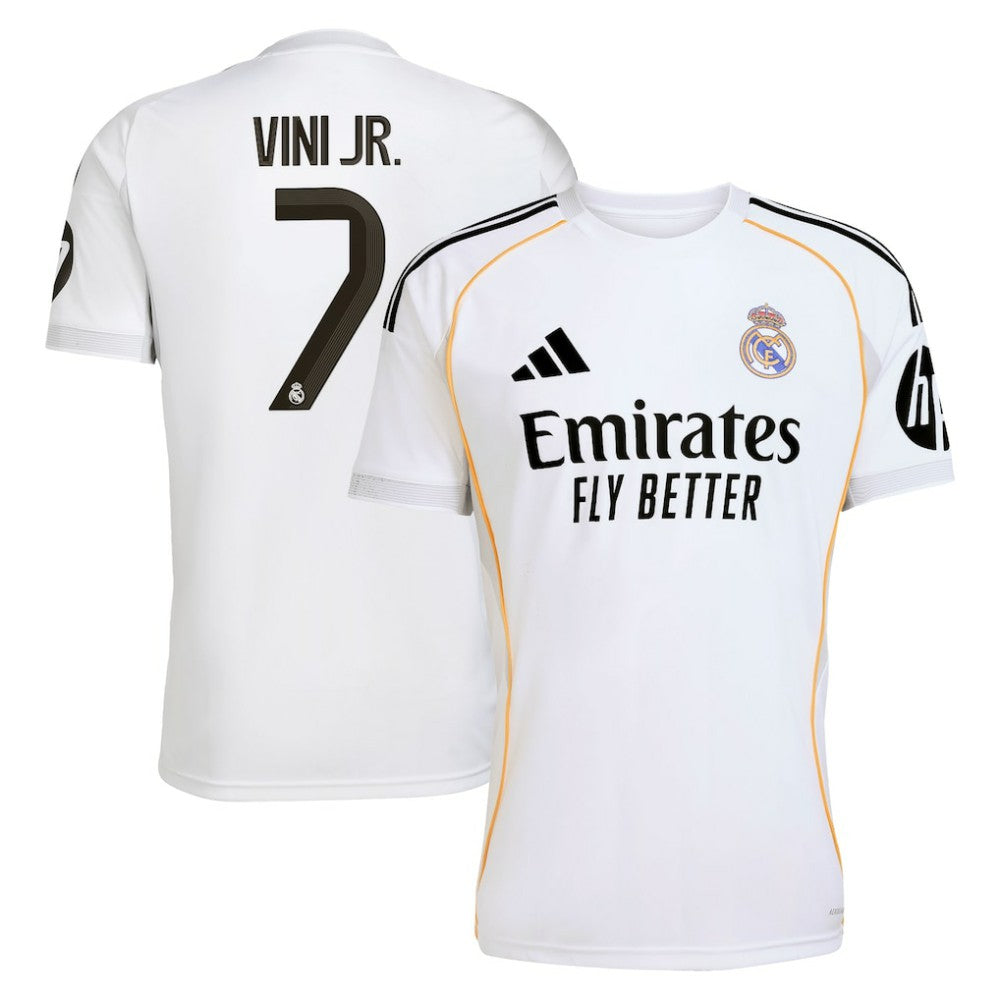 Vini Jr. Real Madrid 2025/26 Home Replica Jersey