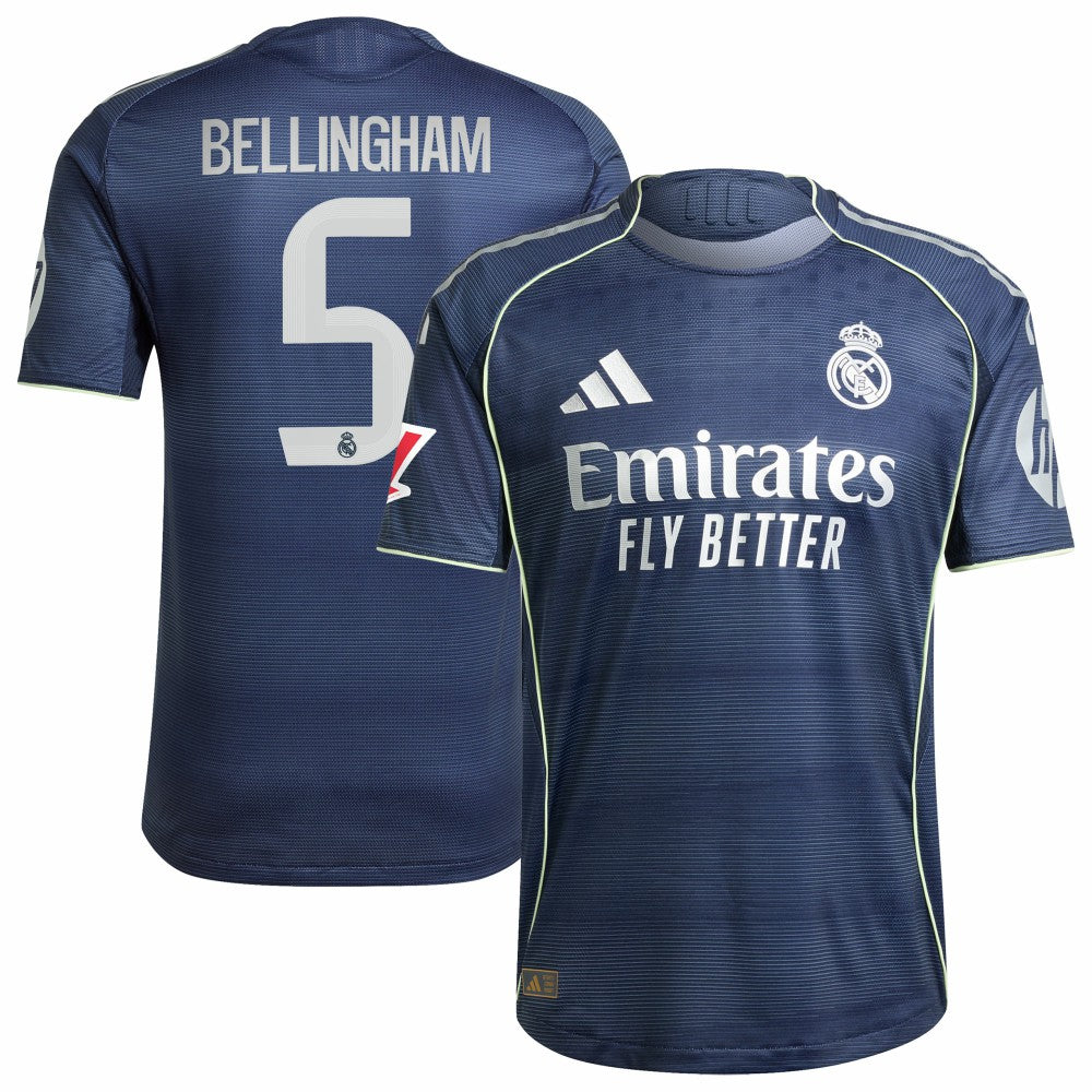 Jude Bellingham Real Madrid 2025/26 Away Player Jersey