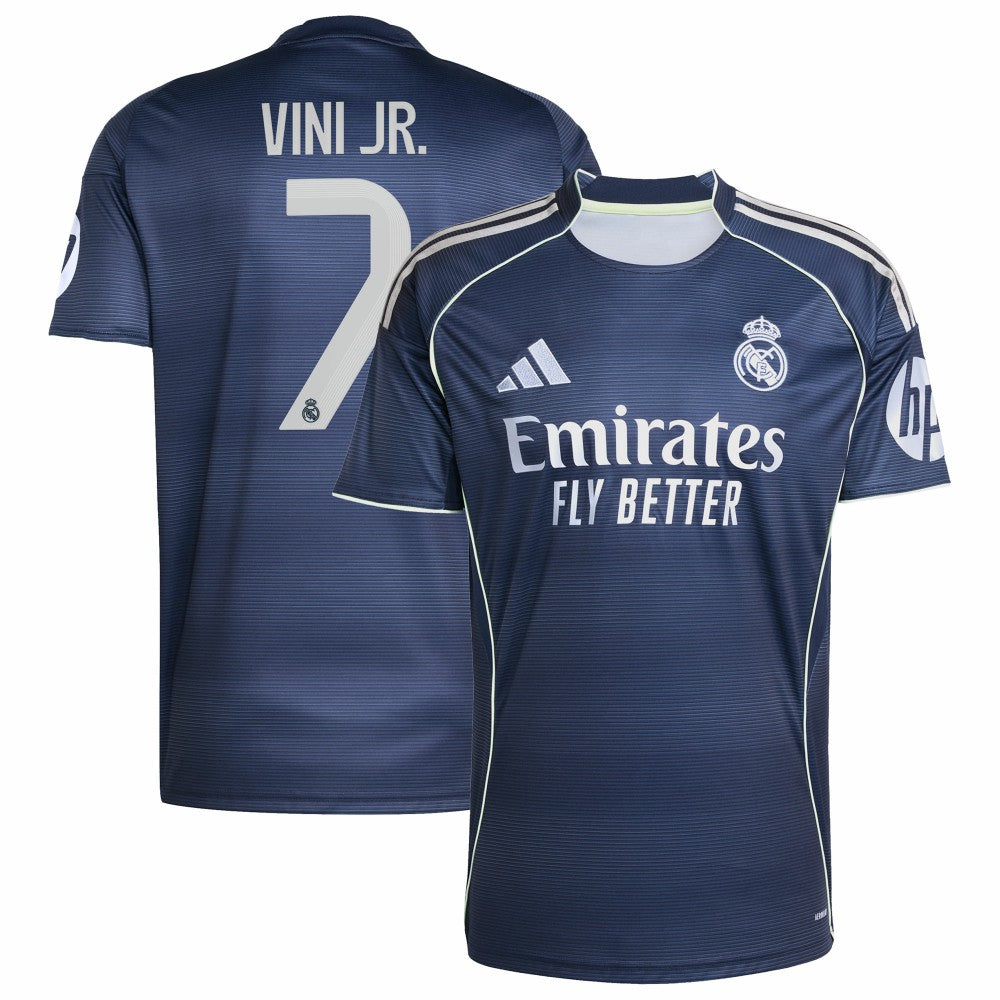 Vini Jr. Real Madrid 2025/26 Away Replica Player Jersey