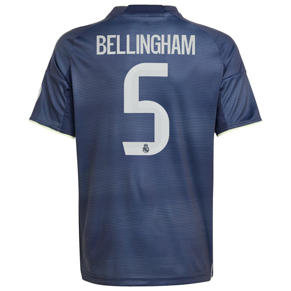 Jude Bellingham Real Madrid Youth 2025/26 Away Replica Player Jersey