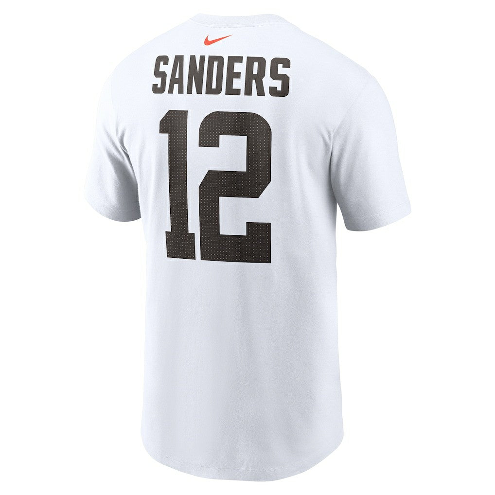 Shedeur Sanders  2025 NFL Draft Name & Number T-Shirt - Cleveland Browns T-shirts