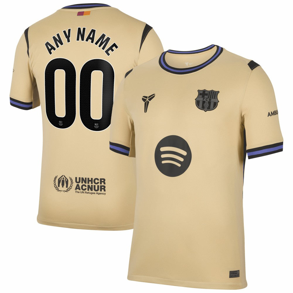 Barcelona 2025/26 Away Stadium Replica Custom Jersey