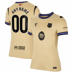 Barcelona Women's 2025/26 Away Stadium Replica Custom Jersey
