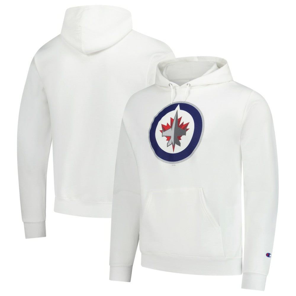NHL Winnipeg Jets Champion Primary Logo 1-Hit Pullover Hoodie