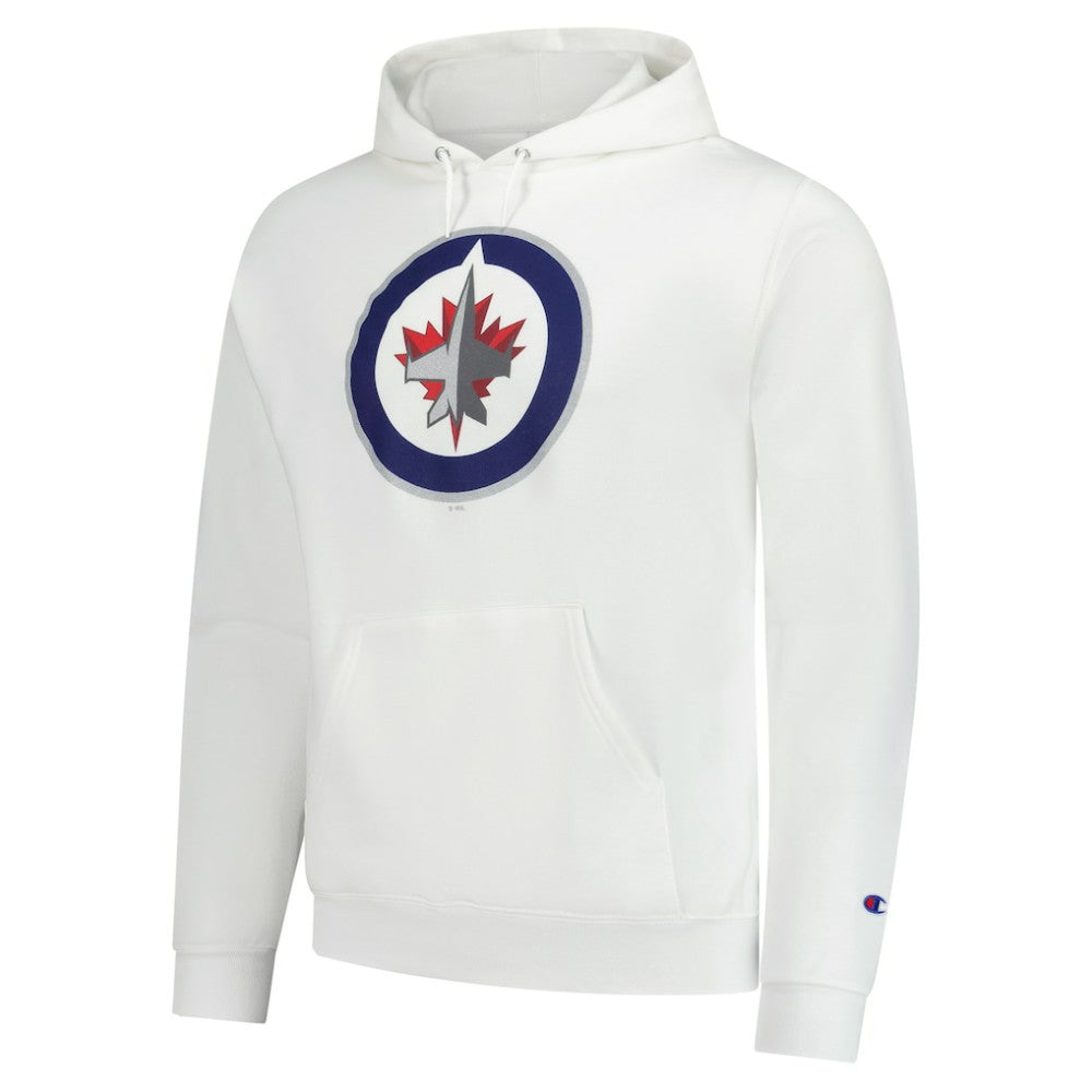NHL Winnipeg Jets Champion Primary Logo 1-Hit Pullover Hoodie