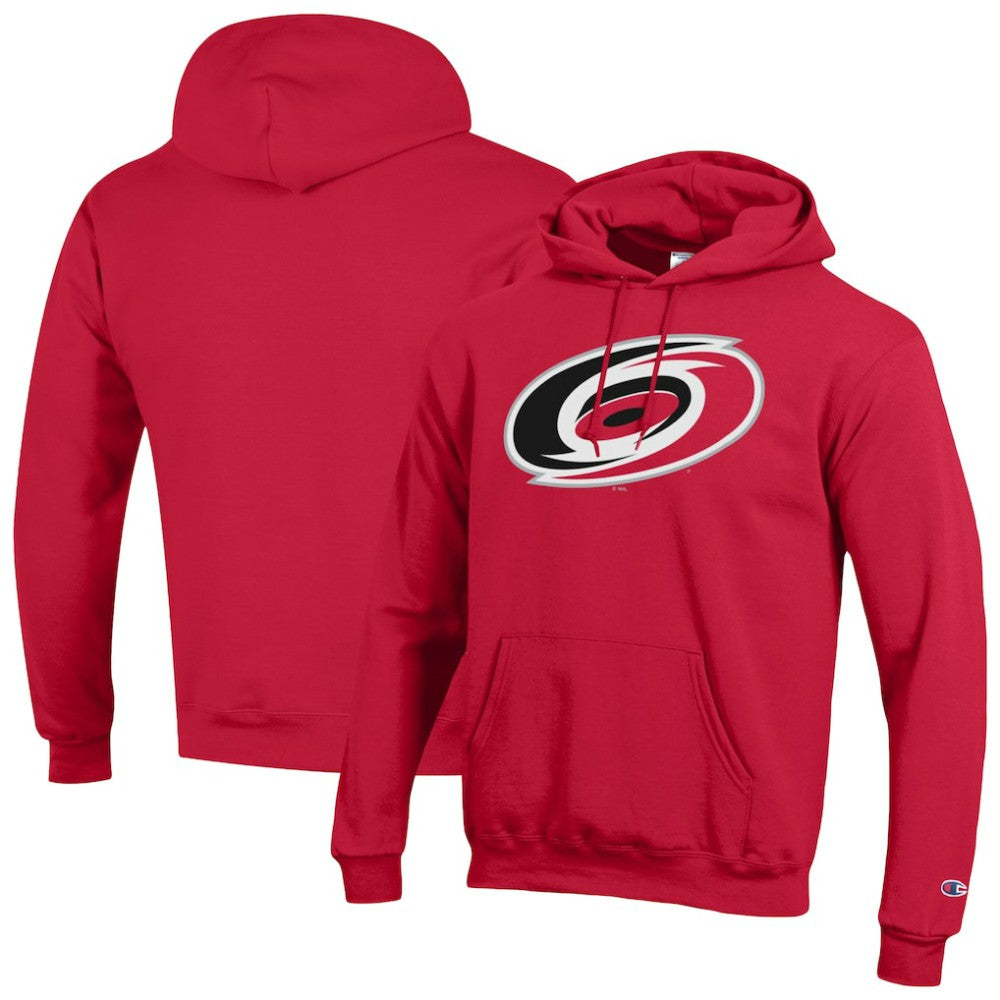 NHL Carolina Hurricanes Champion Primary Logo 1-Hit Pullover Hoodie