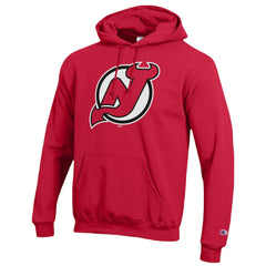 NHL New Jersey Devils Champion Primary Logo 1-Hit Pullover Hoodie