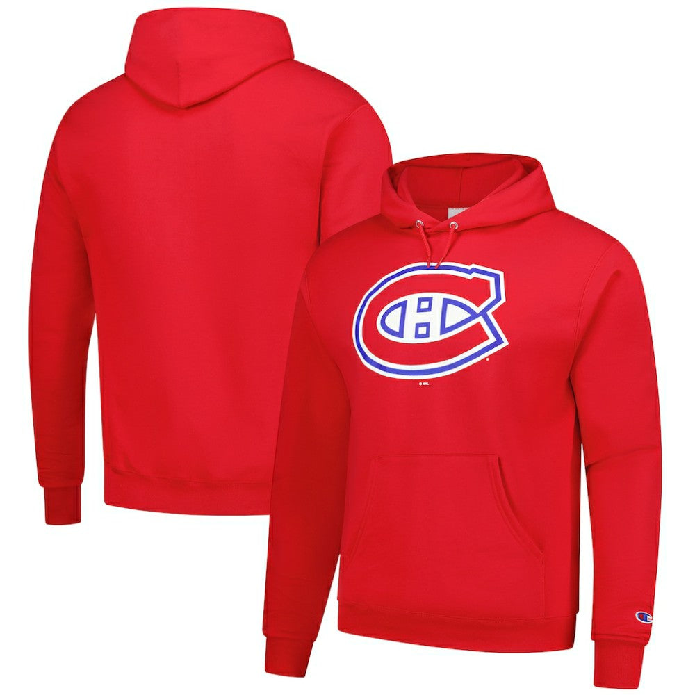 NHL Montreal Canadiens Champion Primary Logo 1-Hit Pullover Hoodie