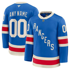 NHL New York Rangers Fanatics Centennial Premium Custom Jersey
