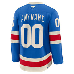 NHL New York Rangers Fanatics Centennial Premium Custom Jersey
