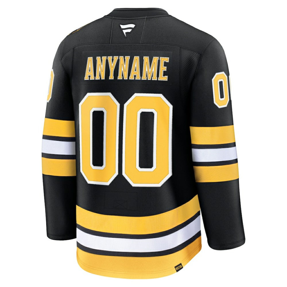 NHL Boston Bruins Fanatics Home Premium Custom Jersey