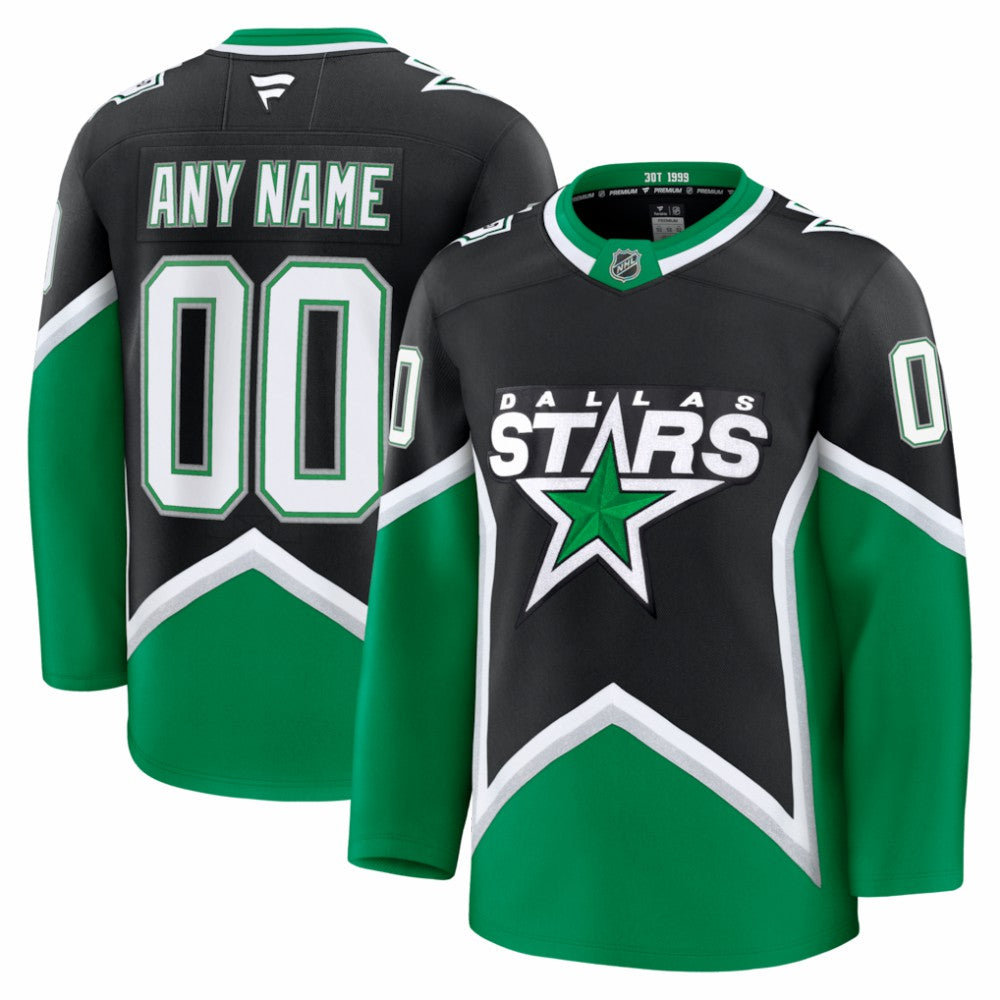 NHL Dallas Stars Fanatics Alternate Premium Custom Jersey