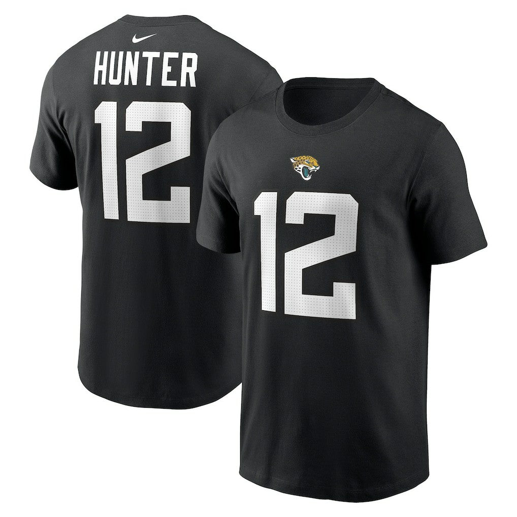Travis Hunter  Name & Number T-Shirt - Jacksonville Jaguars T-shirts