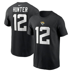 Travis Hunter  Name & Number T-Shirt - Jacksonville Jaguars T-shirts